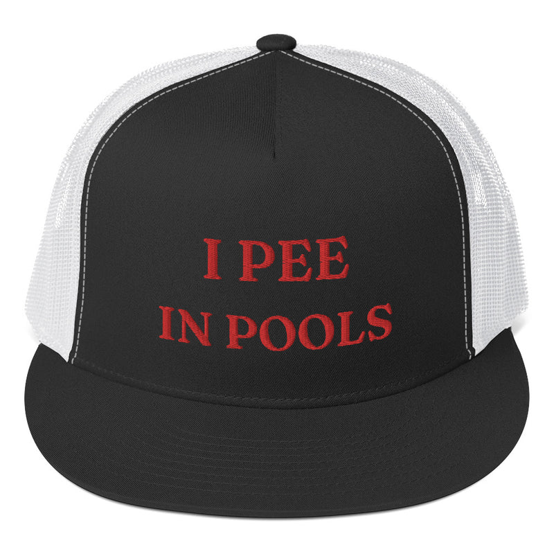 I Pee in Pools Trucker Cap