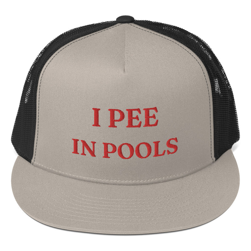 I Pee in Pools Trucker Cap