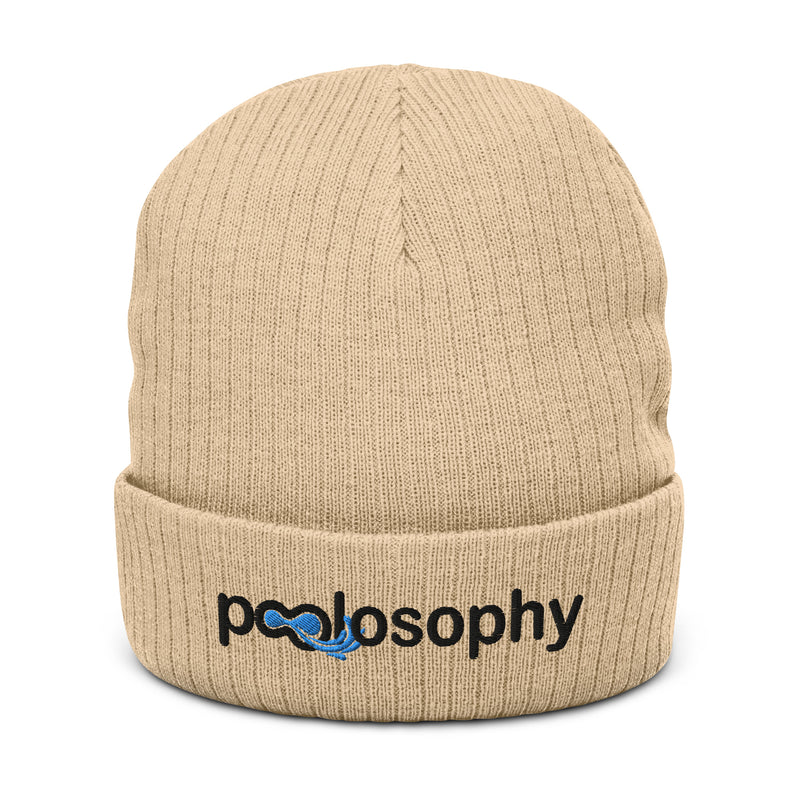 Poolosophy Ribbed Knit Beanie