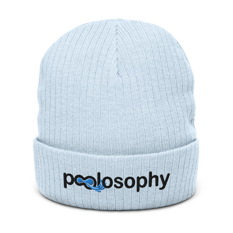 Poolosophy Ribbed Knit Beanie