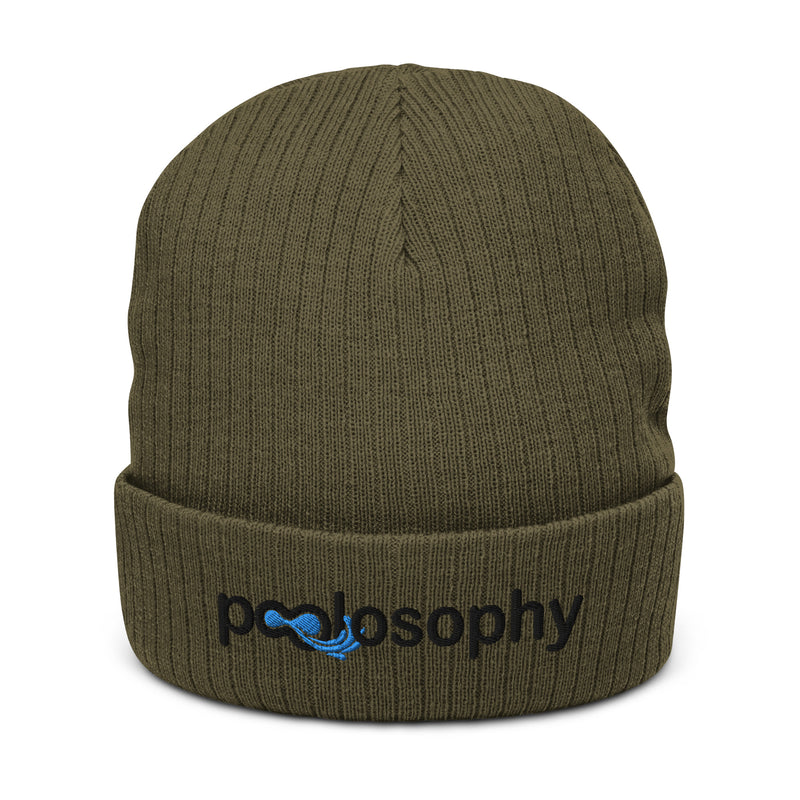 Poolosophy Ribbed Knit Beanie